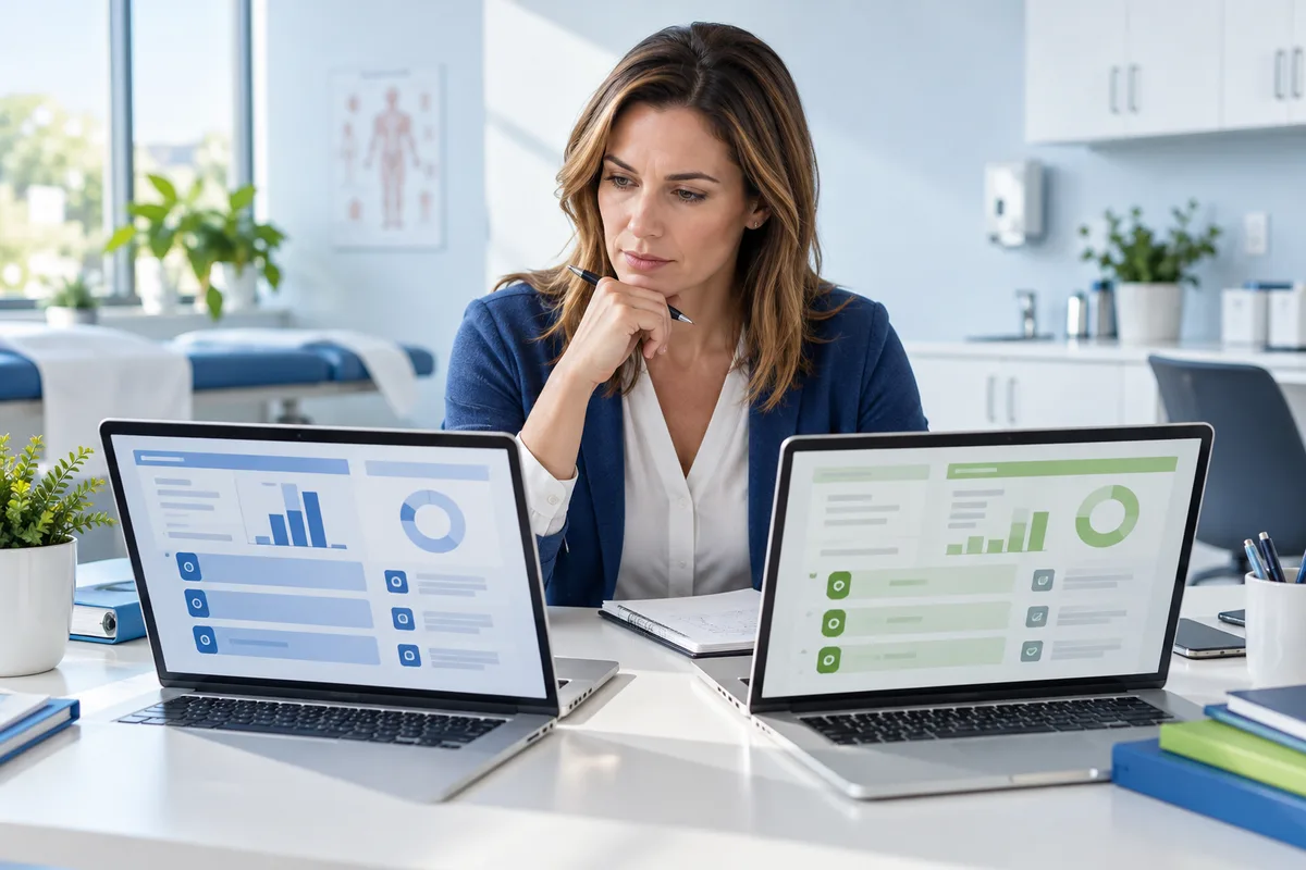 Practice software price comparison for Tebra vs AdvancedMD Prices